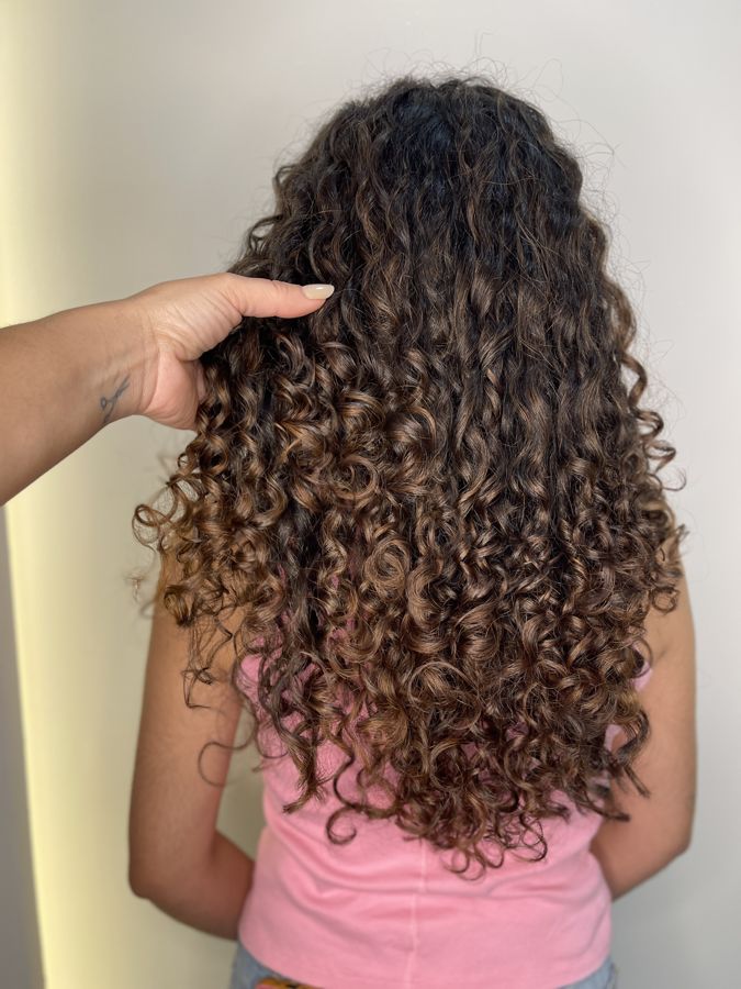 Cachos finalizados no Espaço Lu Ribeiro